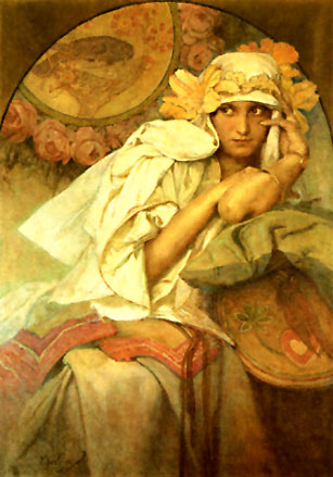 Muse — Alphonse Maria Mucha