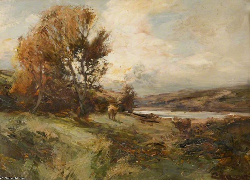 Landscape With Cattle — William Bradley Lamond