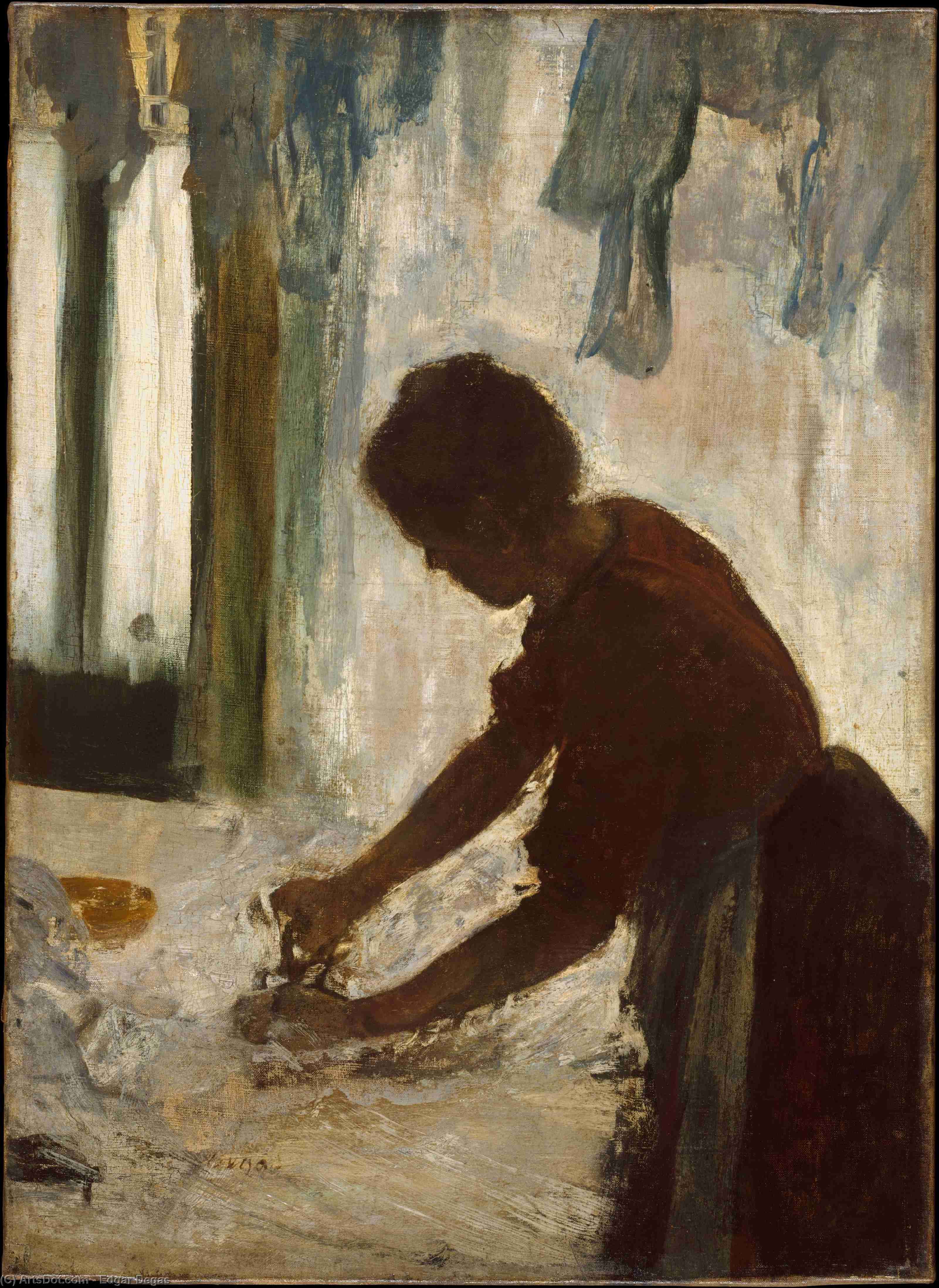 Woman Ironing — Edgar Degas