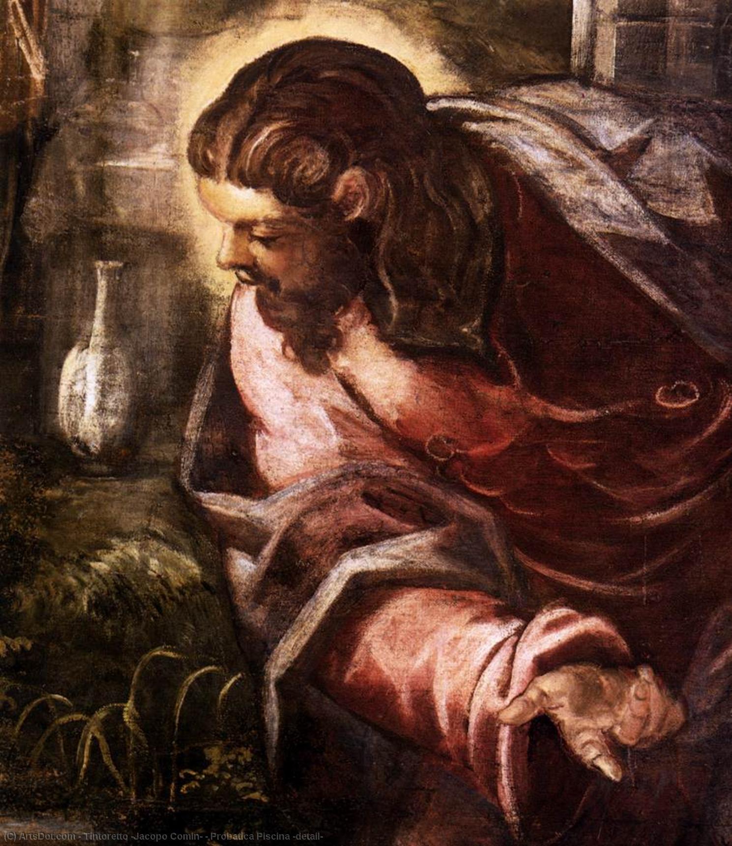 Probatica Piscina (detail) — Jacopo Tintoretto