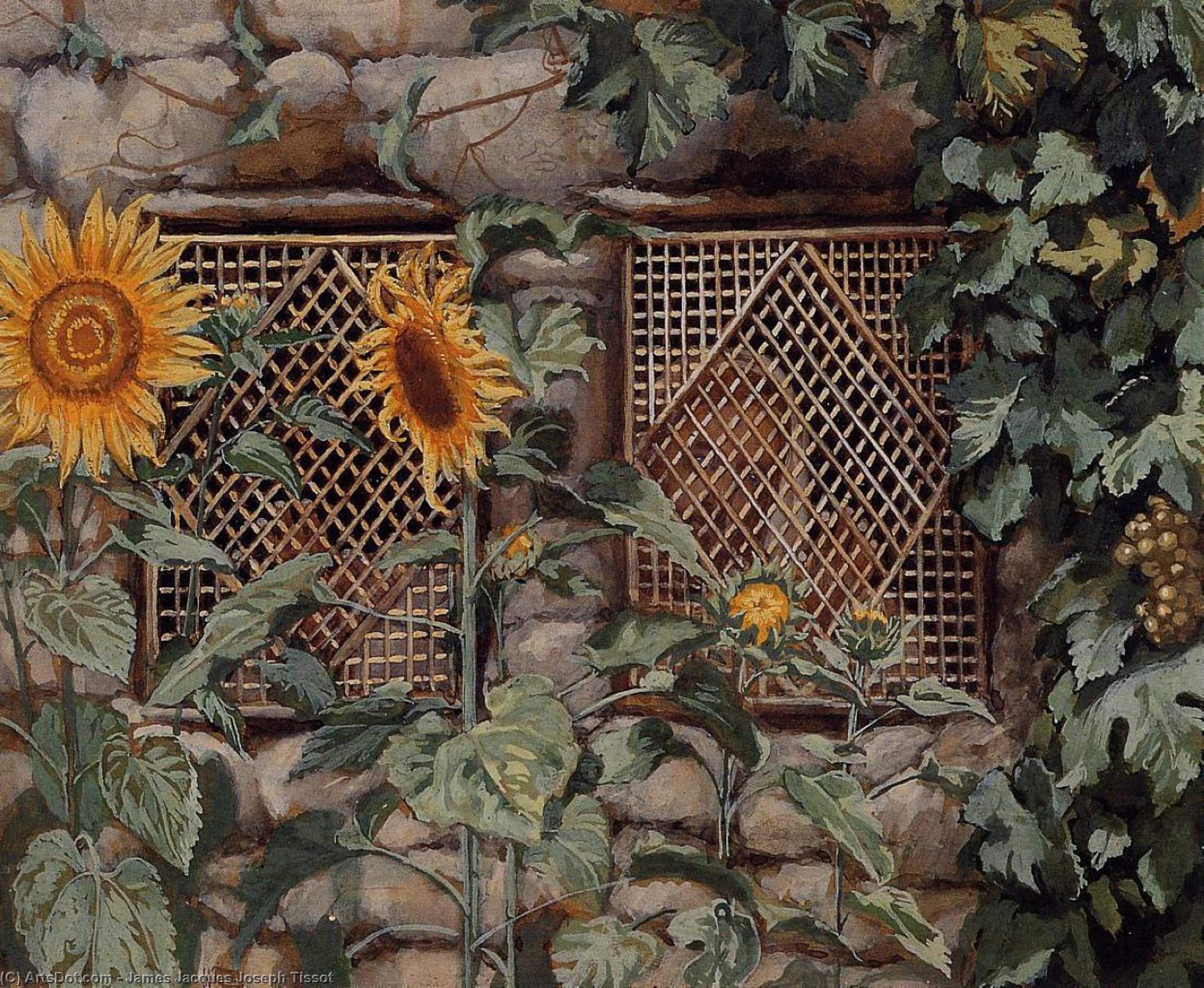 Behold He Standeth Behind Our Wall — Jacques Joseph Tissot