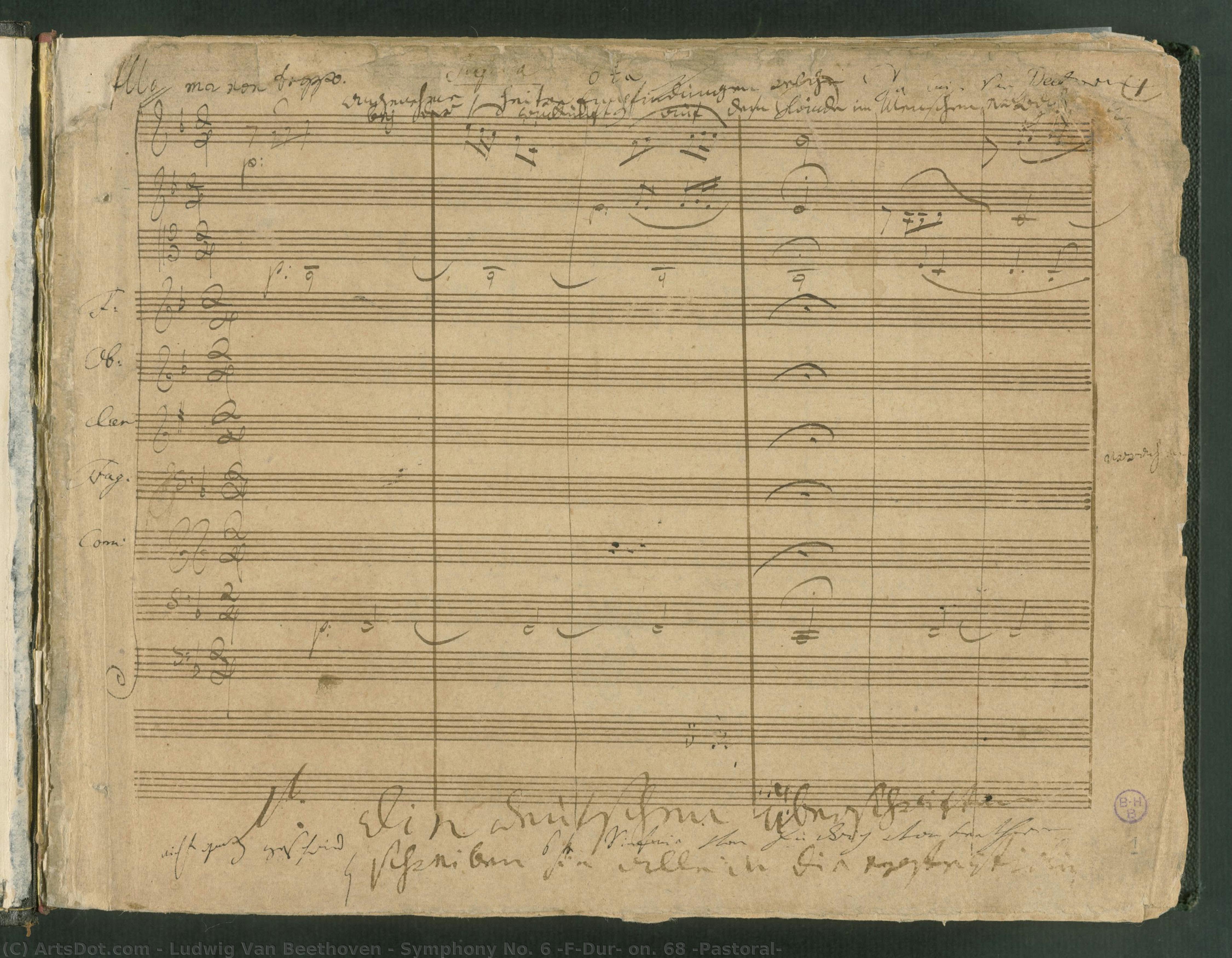 Symphony No. 6 (f-dur) On. 68 (pastoral) — Ludwig Van Beethoven