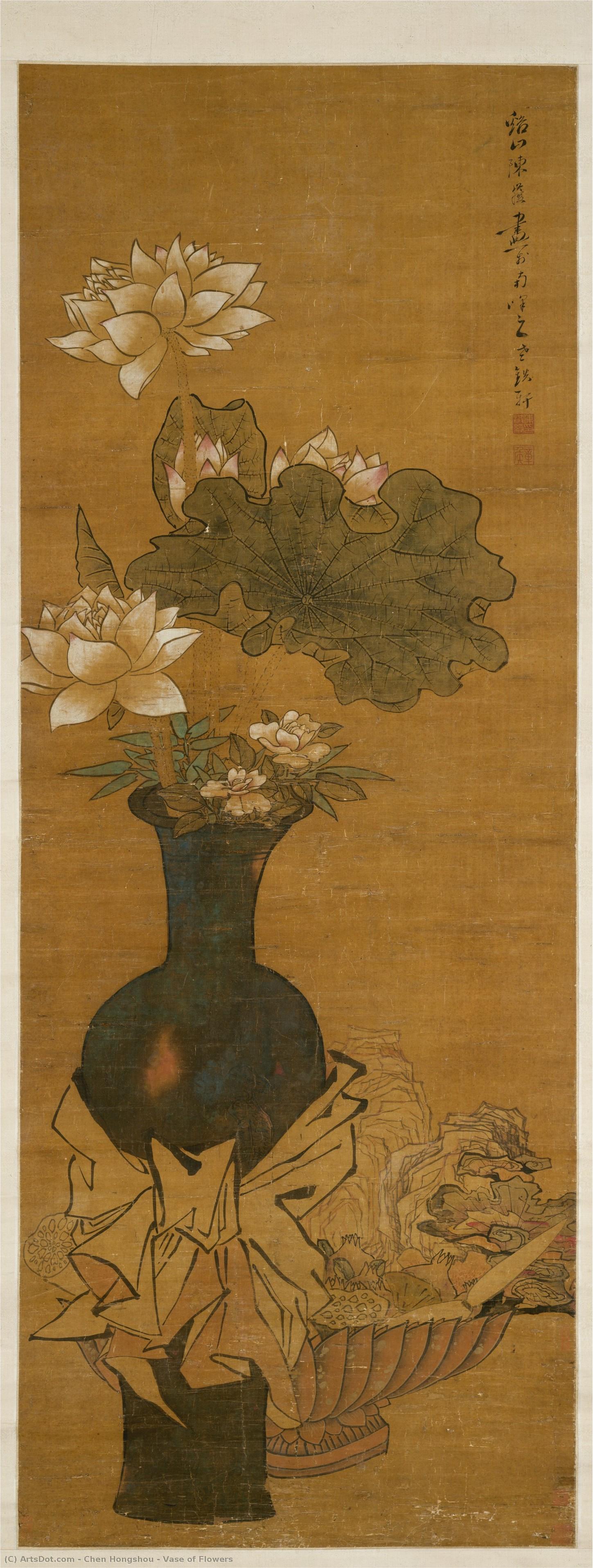 Vase Of Flowers — Chen Hongshou