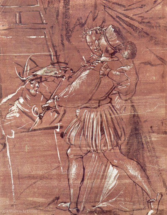 The Painter And His Muse - (1560) — Tobias Stimmer