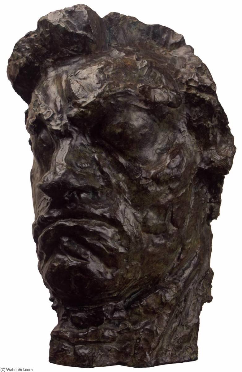 Large Tragic Mask Of Beethoven — Émile Antoine Bourdelle