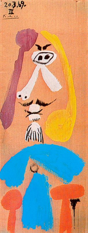 Bust Of A Man — Pablo Picasso
