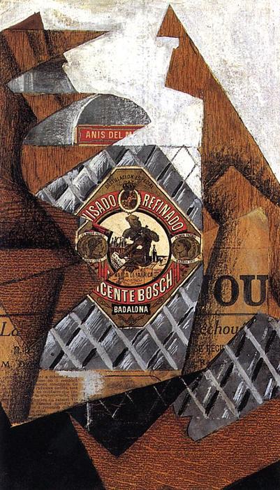 The Bottle Of Anis Del Mono — Juan Gris