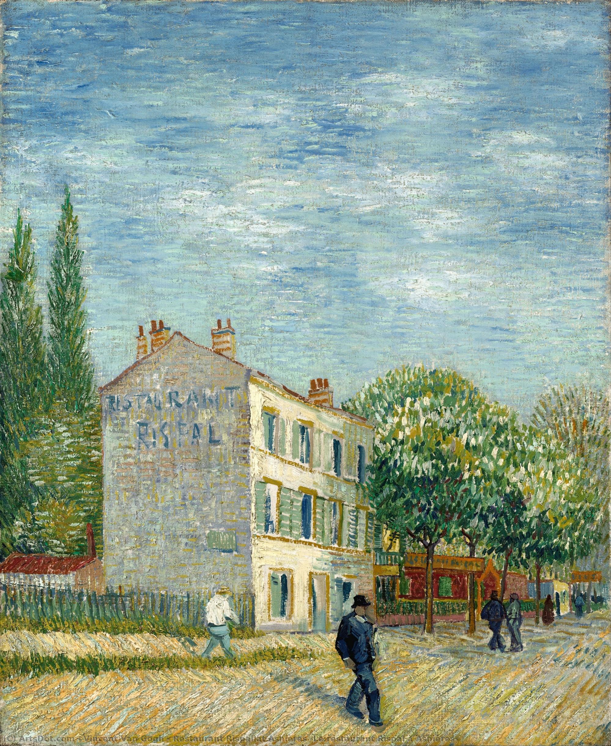 Restaurant Rispal At Asnières (le Restaurant Rispal À Asnières) — Vincent Willem Van Gogh