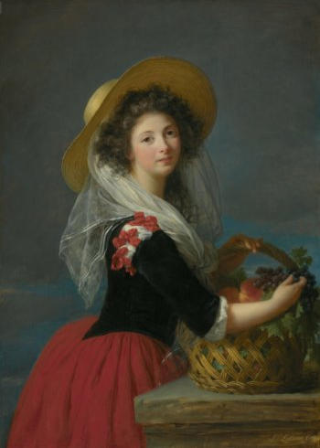 Portrait-of-marie-gabrielle — Louise Élisabeth Vigée Le Brun