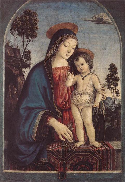 The Virgin And Child — Bernardino Di Betto (pintoricchio)