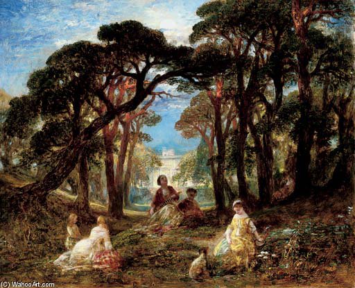 Pan In The Shadows — Alfred Joseph Woolmer