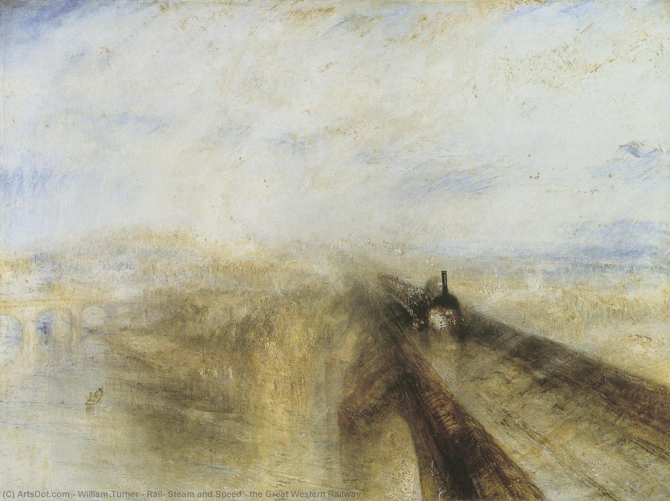 Eisenbahn, Dampf Und Geschwindigkeit — Joseph Mallord William Turner