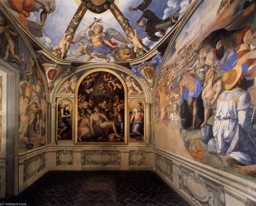 View Of The Chapel Of Eleonora Da Toledo — Agnolo Bronzino