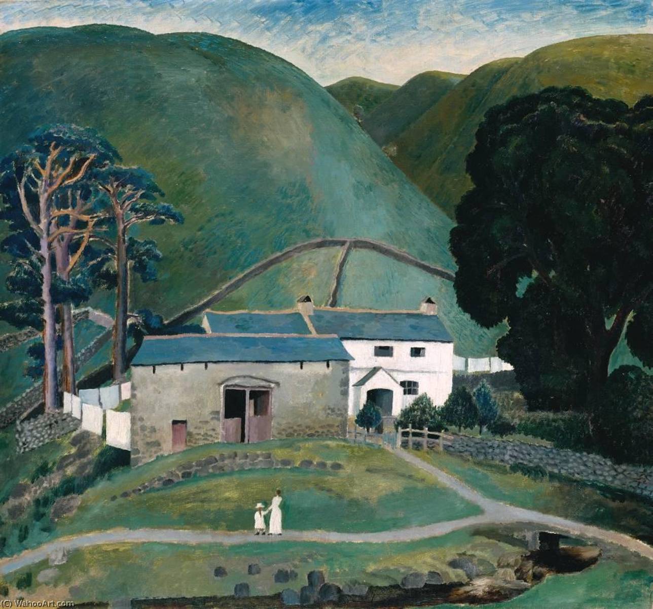 Farm At Watendlath — Dora Carrington