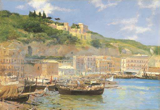 Barche A Posillipo — Carlo Brancaccio