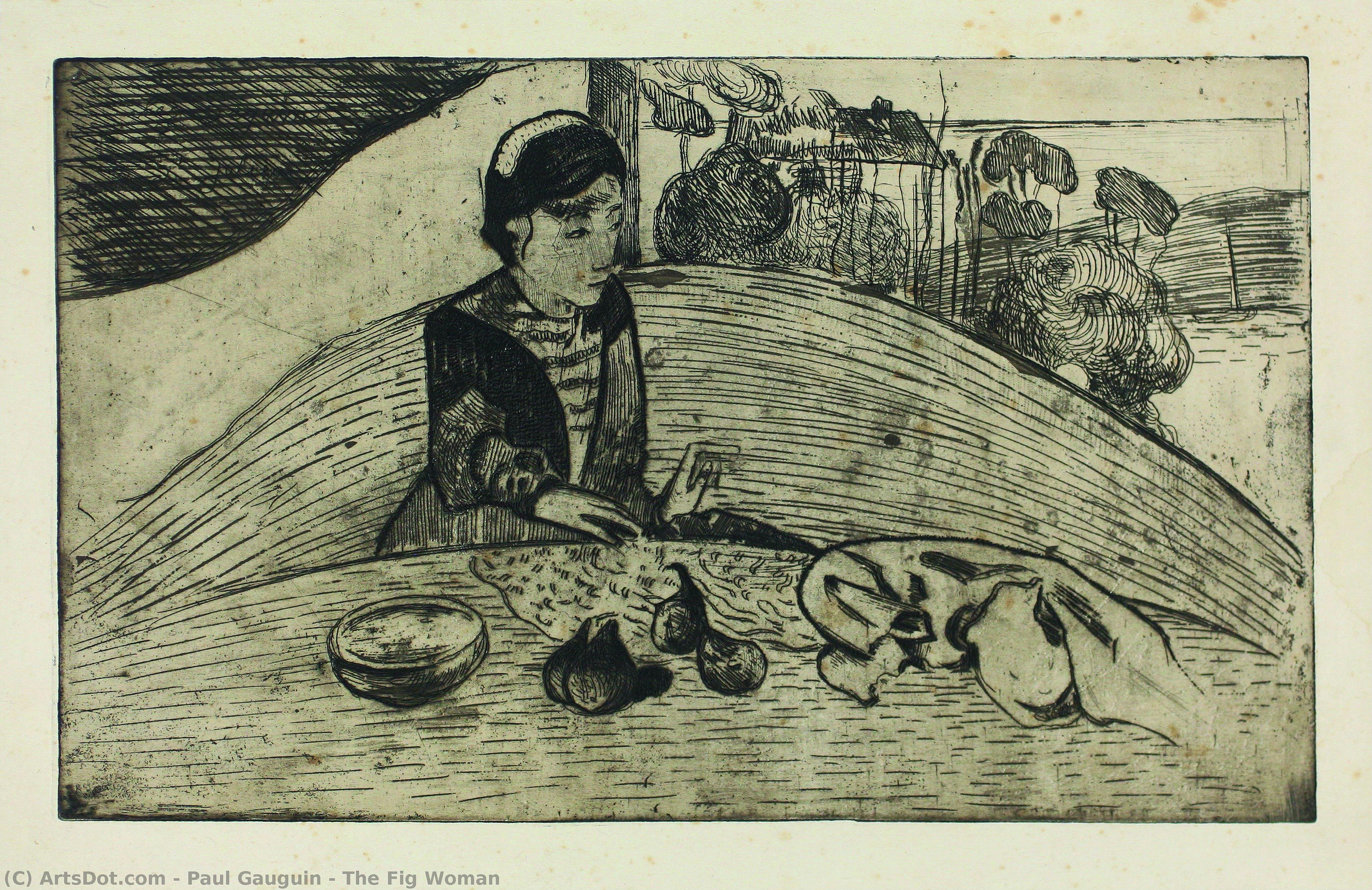 The Fig Woman — Eugène Henri Paul Gauguin