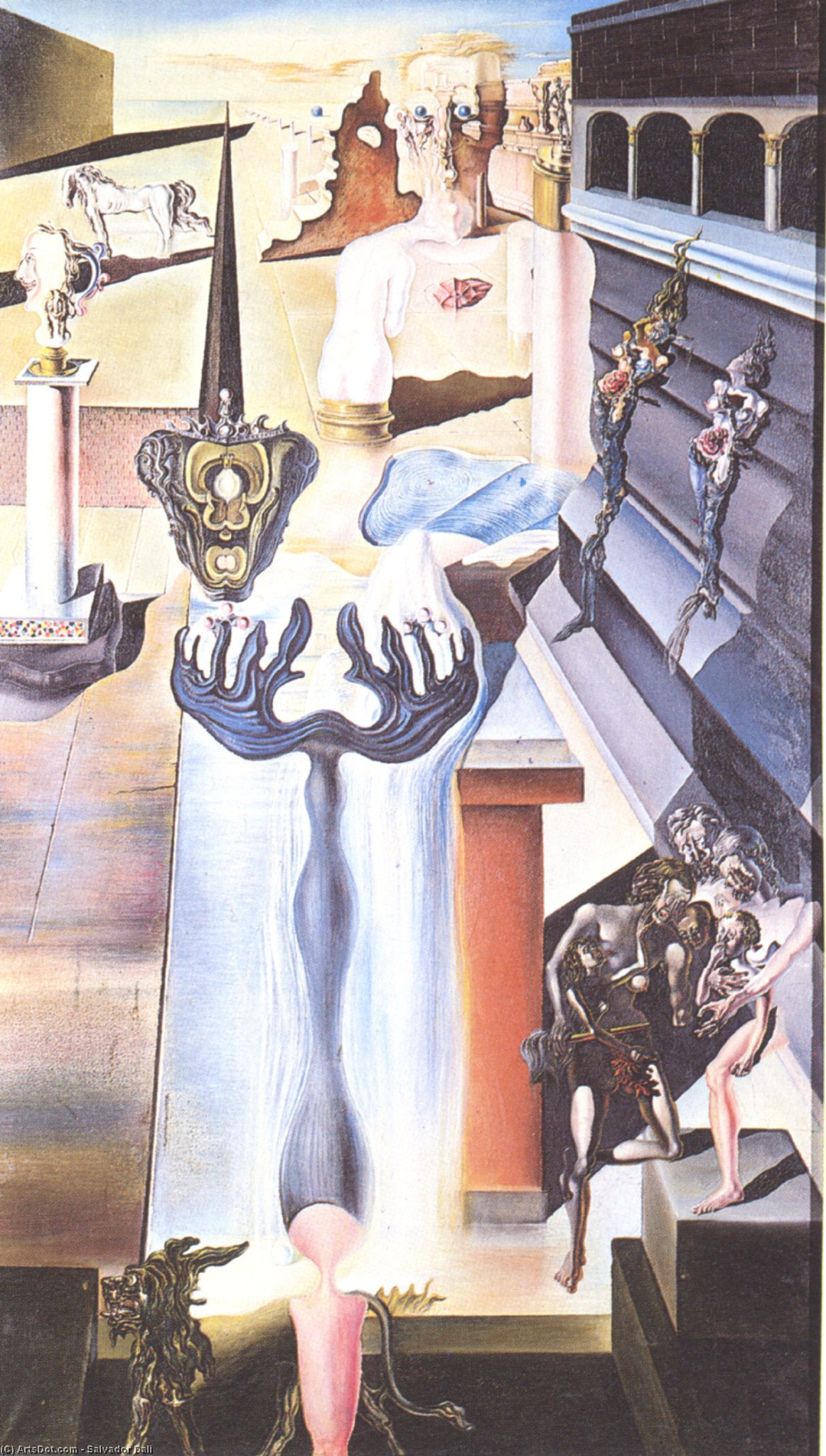 The Invisible Man — Salvador Dalí