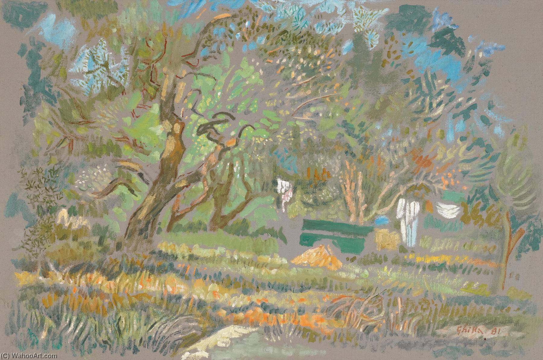 Olive Trees, Corfu — Nicos Hadjikiriakos Ghika