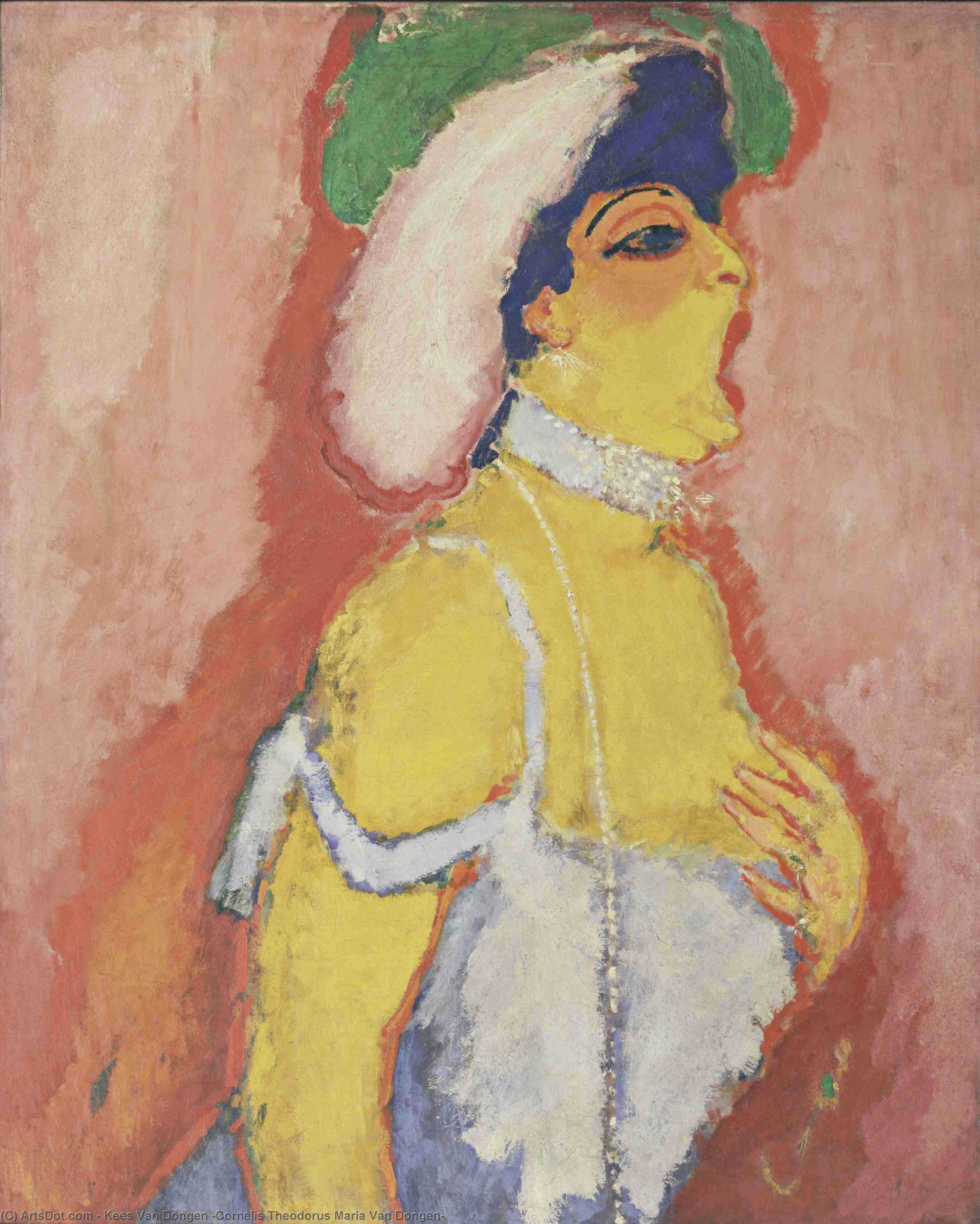 Modjesko, Soprano Singer — Kees Van Dongen (cornelis Theodorus Maria Van Dongen)