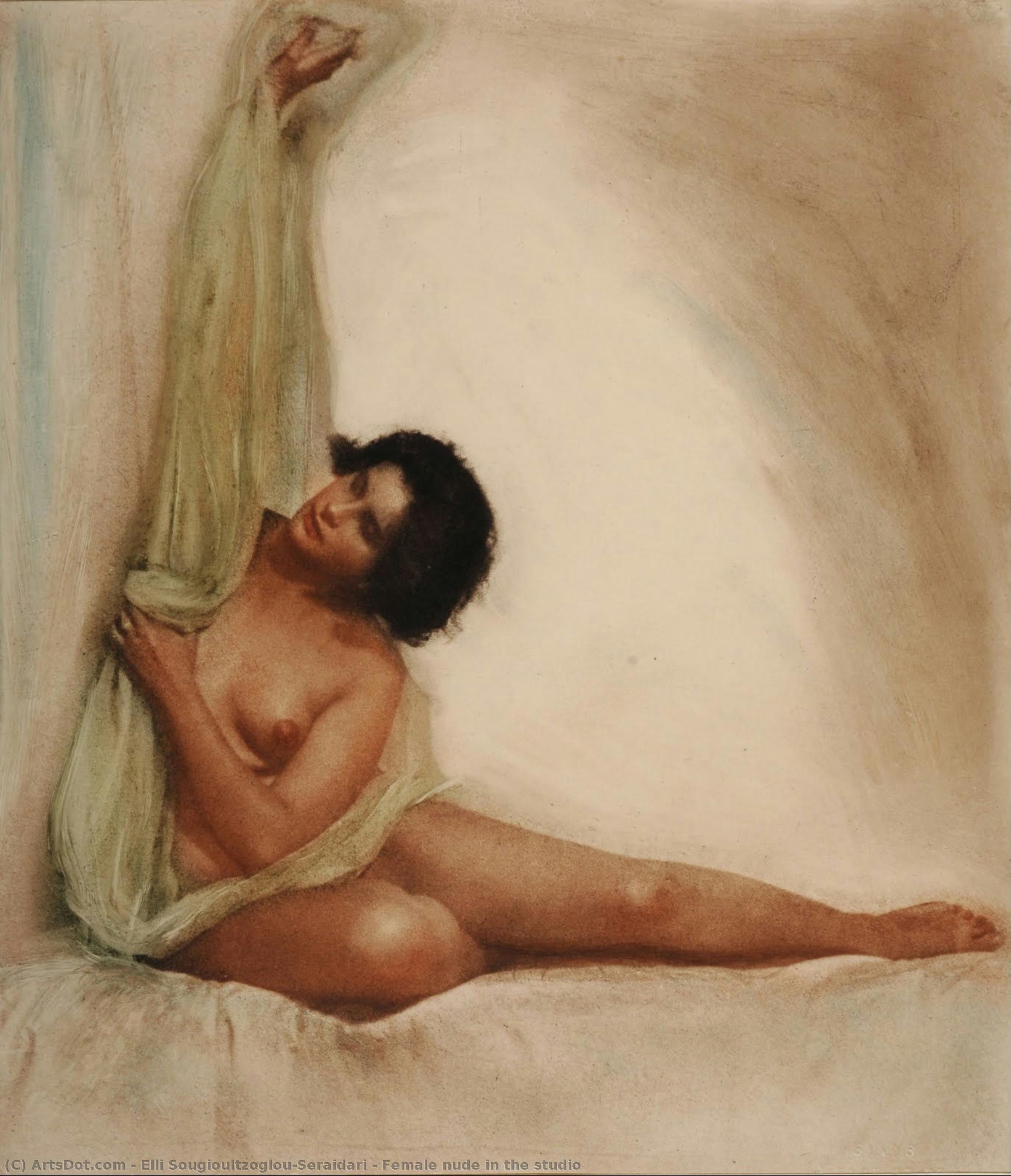 Female Nude In The Studio — Elli Sougioultzoglou-seraidari