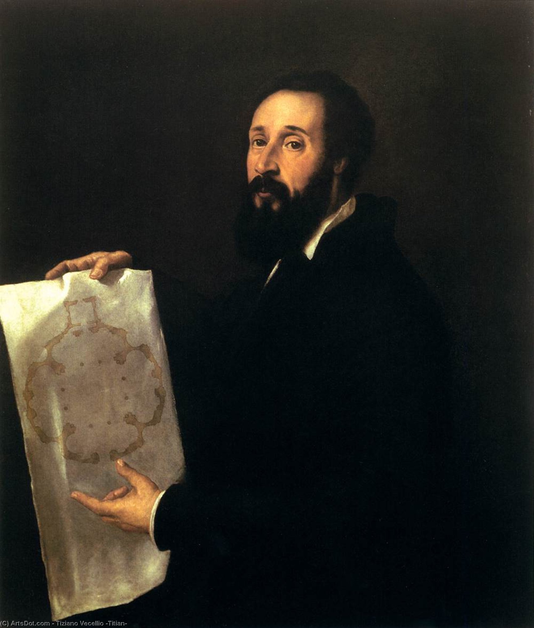 Portrait Of Giulio Romano — Titian