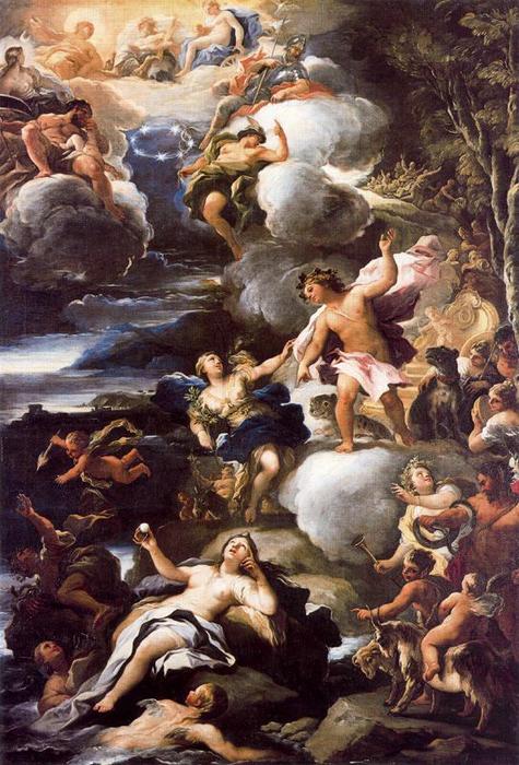 Ariadne Abandoned On The Island — Luca Giordano