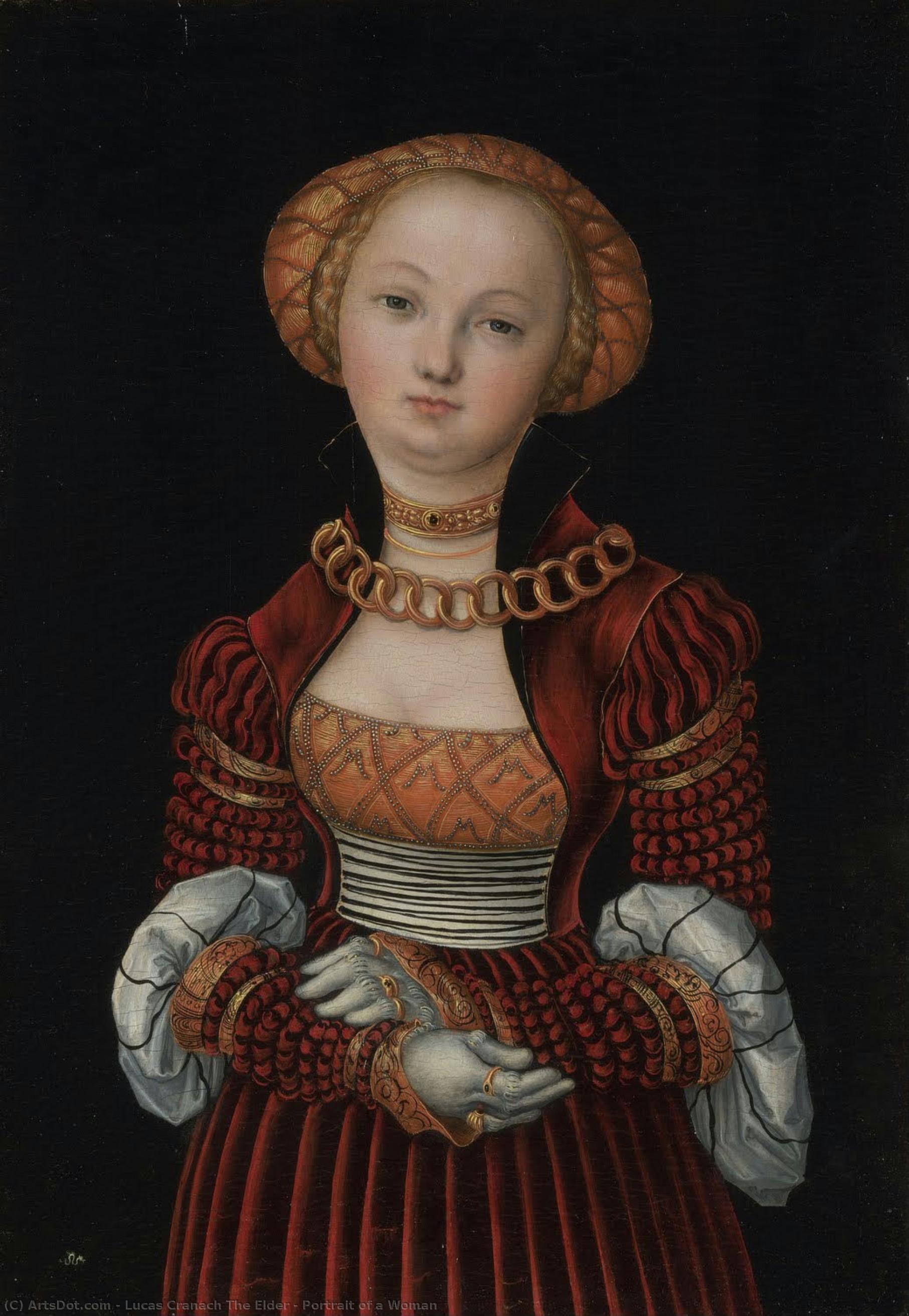 Portrait Of A Woman — Lucas Cranach The Elder