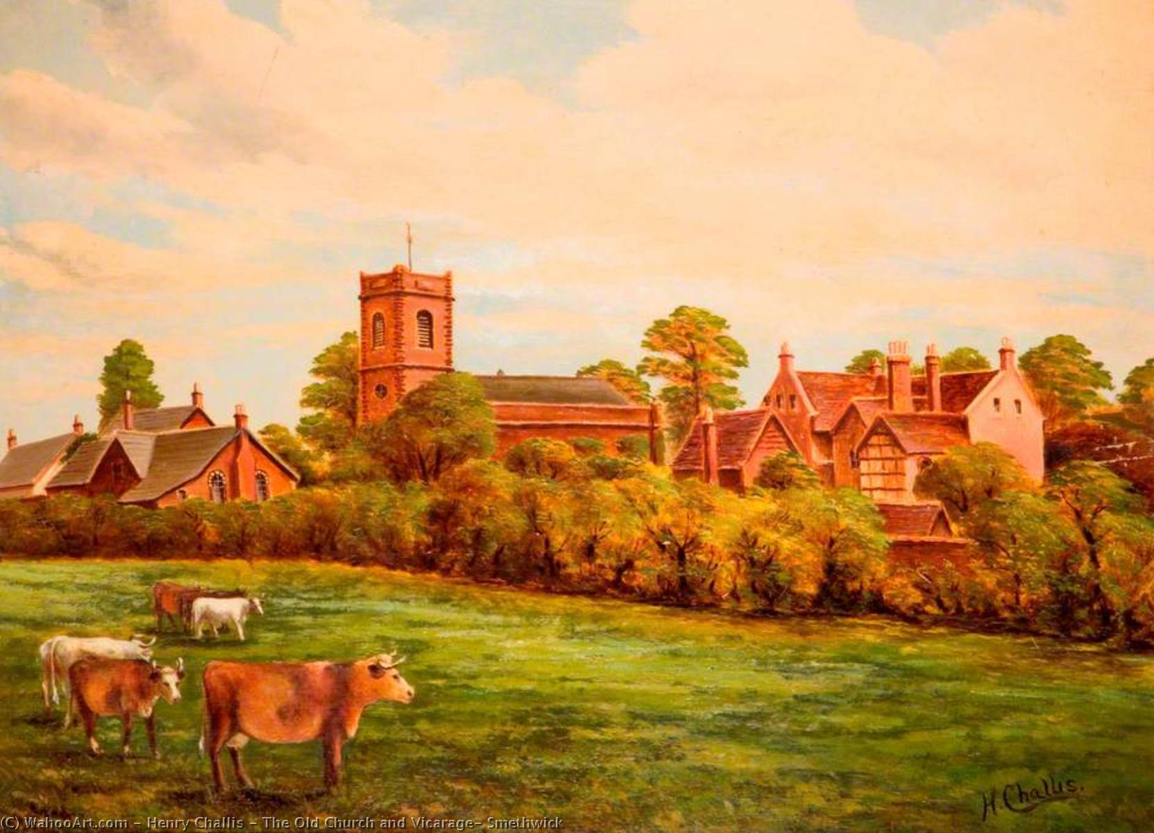 The Old Church And Vicarage, Smethwick — Henry Challis