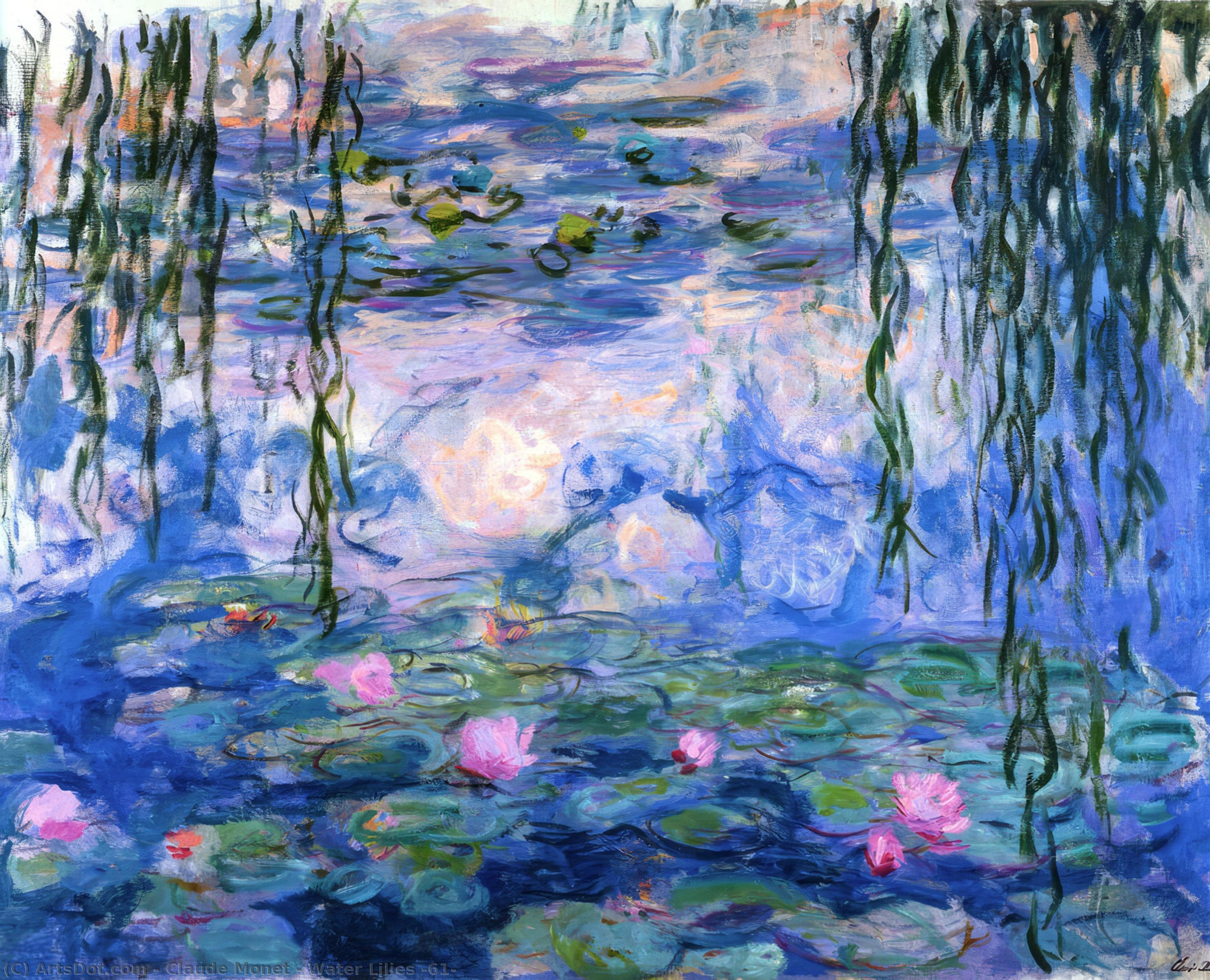 Water Lilies (61) — Claude Monet