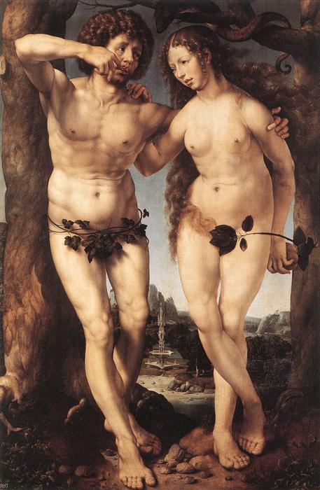Adam And Eve — Jan Gossaert (mabuse)
