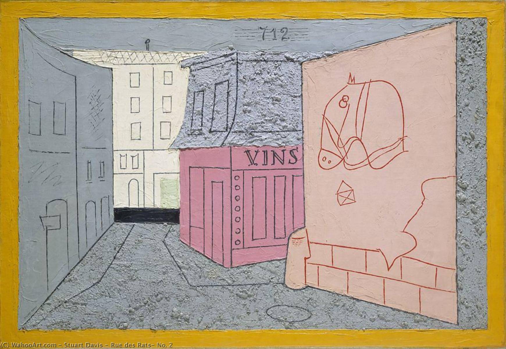 Rue Des Rats, No. 2 — Stuart Davis