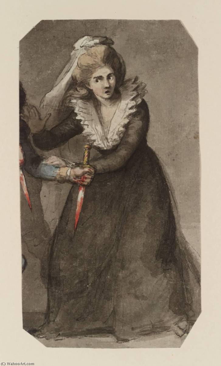 Lady Macbeth Taking The Daggers — Sir Nathaniel Dance Holland