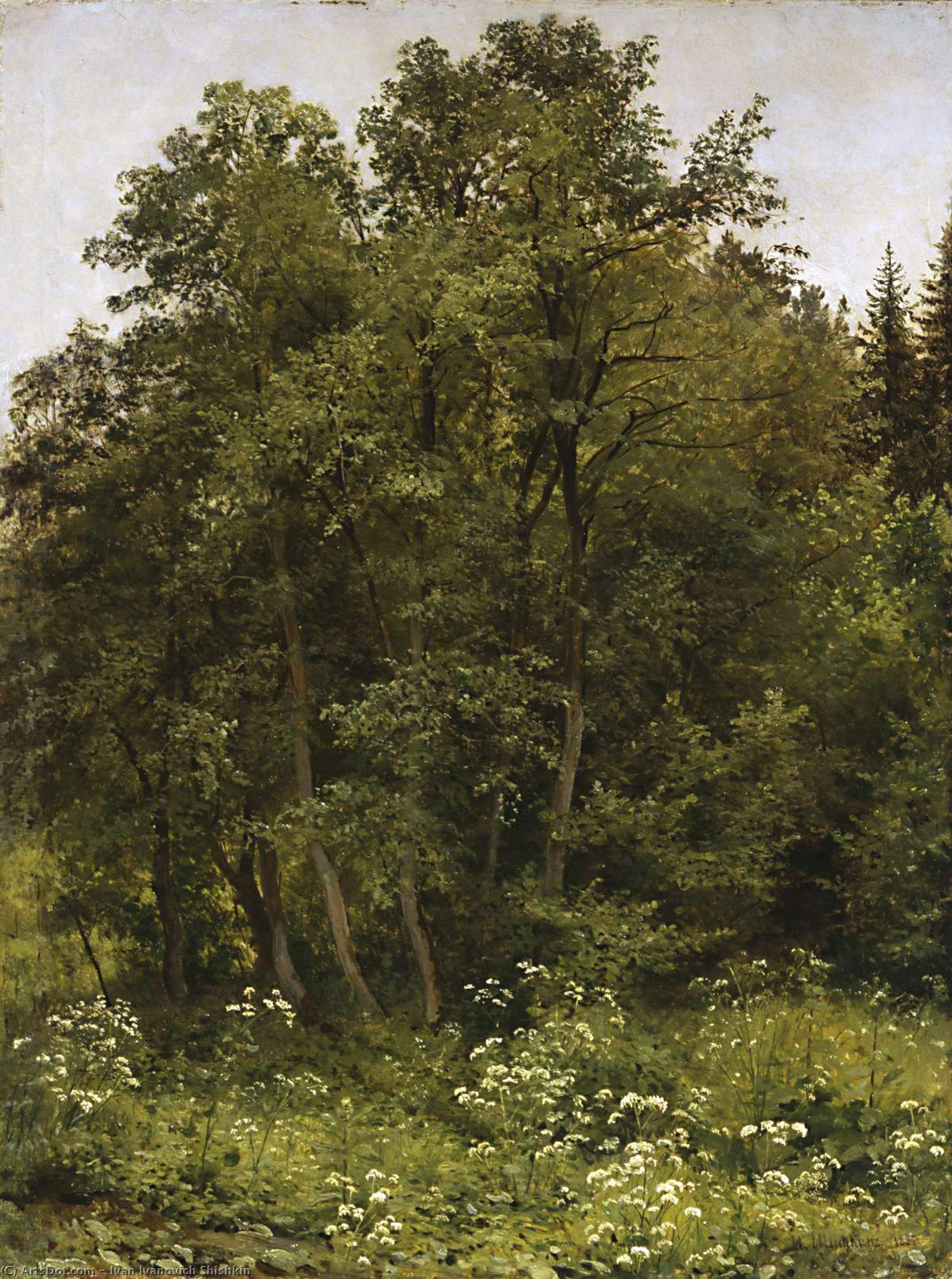 At The Edge Of The Forest — Ivan Ivanovich Shishkin