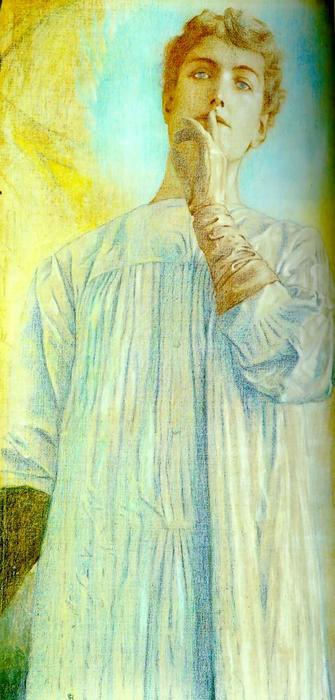 Silence — Fernand Edmond Jean Marie Khnopff