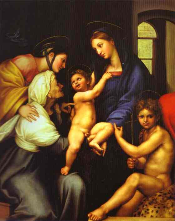 Madonna Of The Cloth — Raphael
