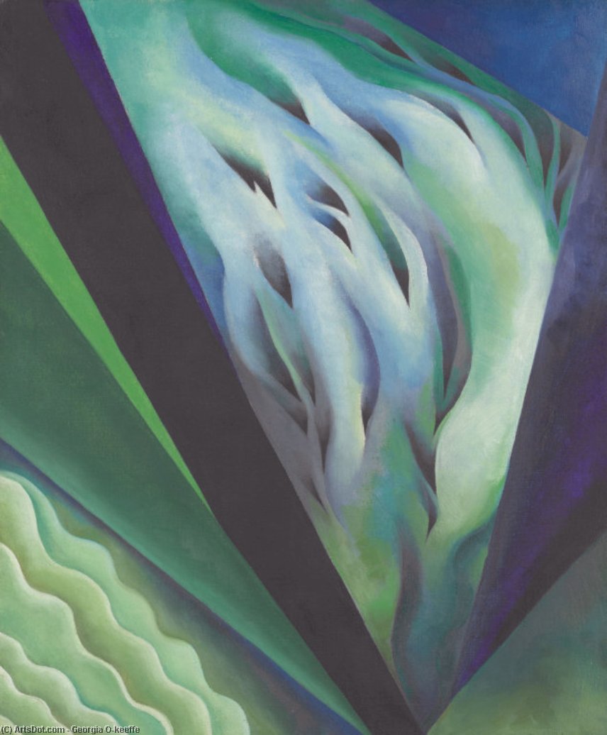 Blue And Green Music — Georgia O'keeffe