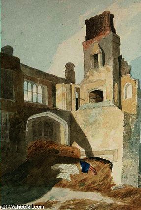 East Barsham Hall — John Sell Cotman