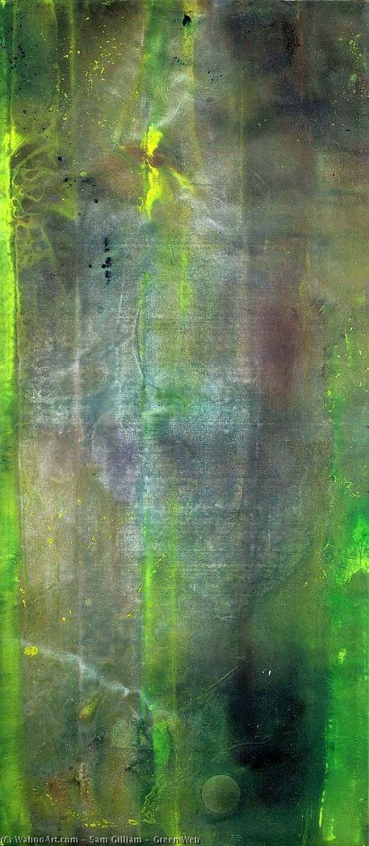 Green Web — Sam Gilliam