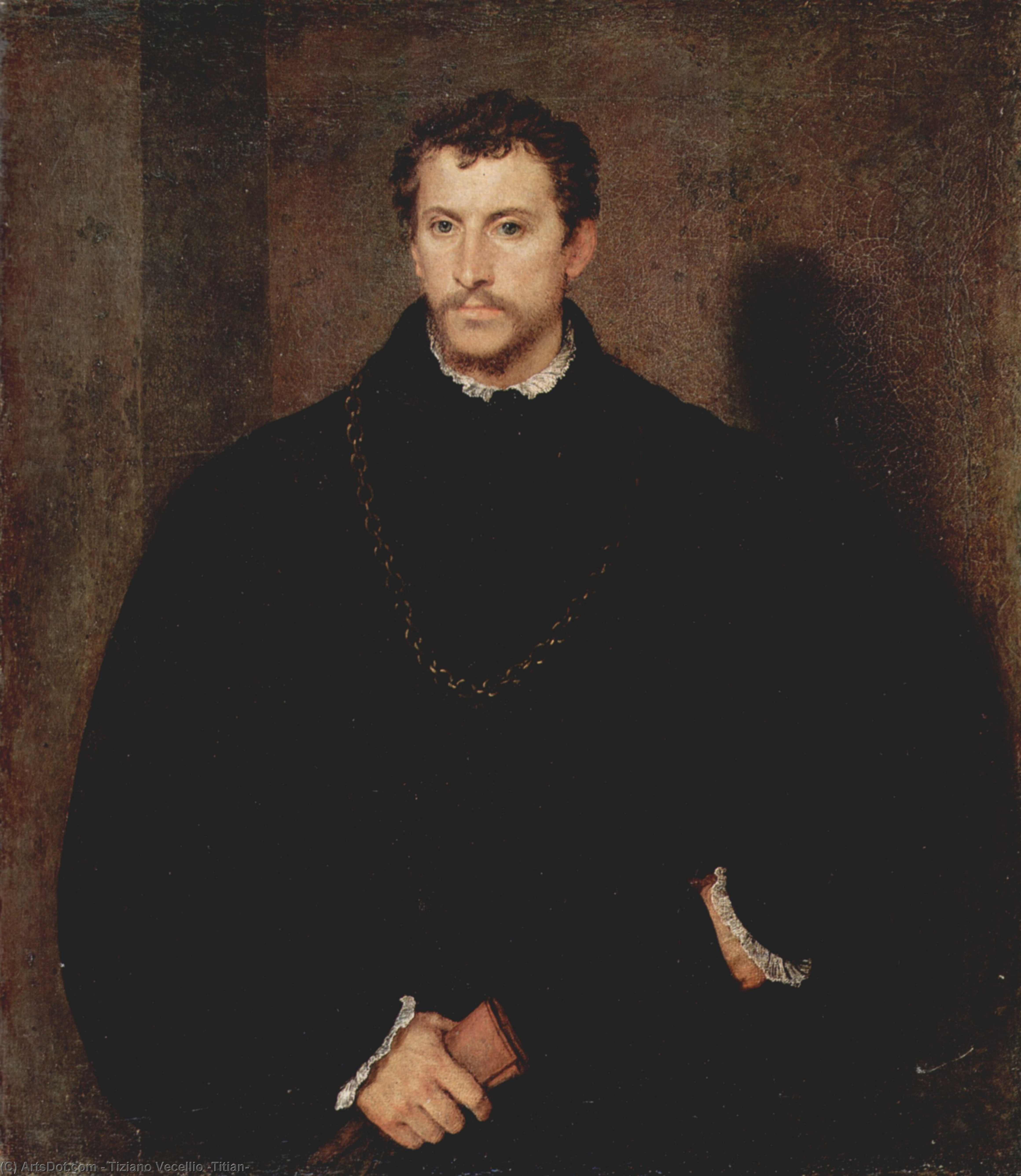 Portrait Of A Young Man (the Young Englishman) — Titian