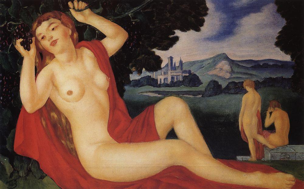 Bacchante — Kuzma Petrov-vodkin
