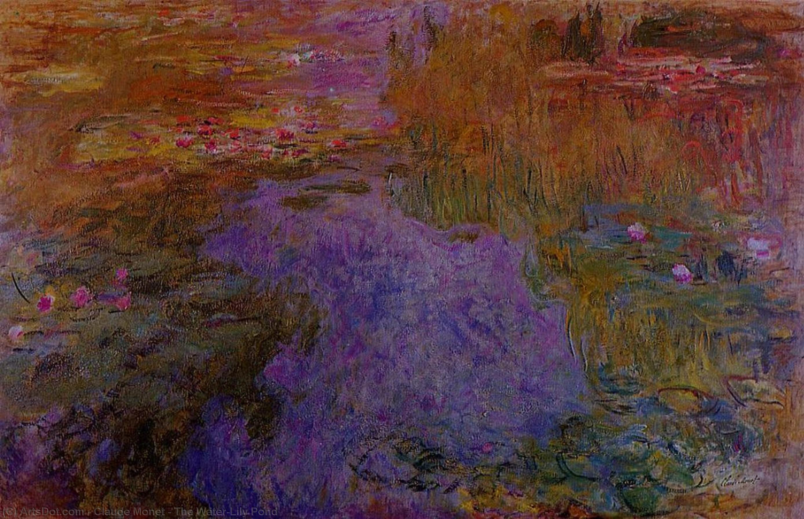The Water-lily Pond — Claude Monet