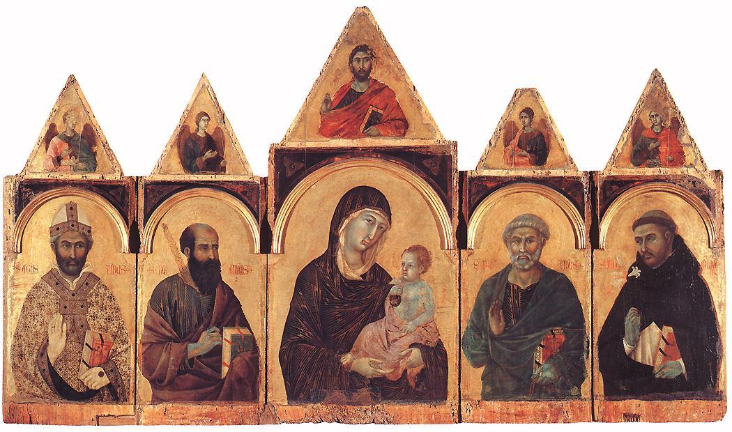 Polyptych No. 28 — Duccio Di Buoninsegna