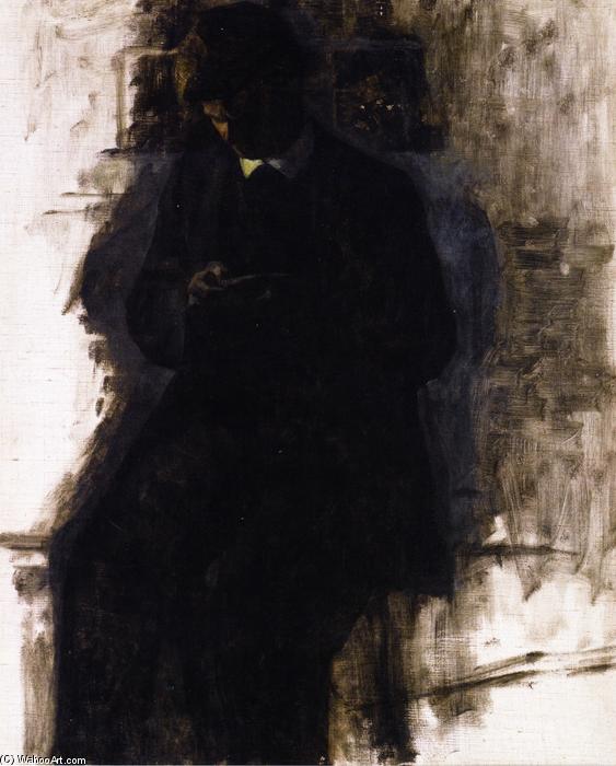 The Coin Collector (study) — Vilhelm (hammershøi)hammershoi