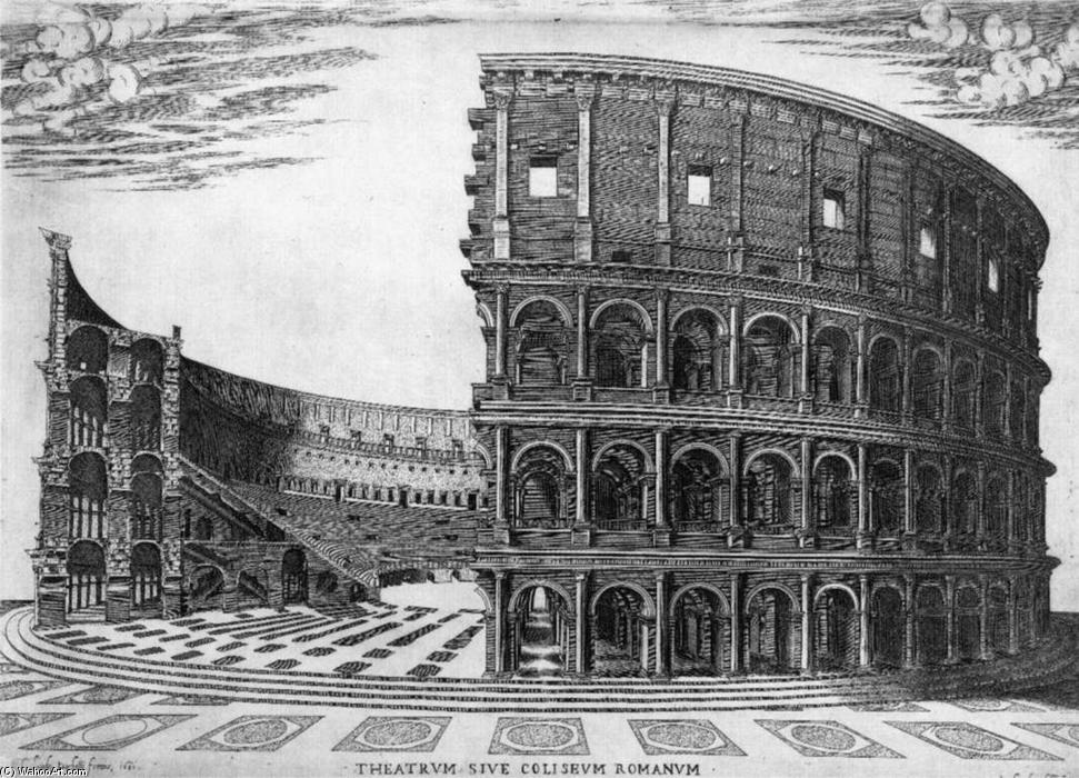 The Colosseum In Rome — Antonio Lafreri
