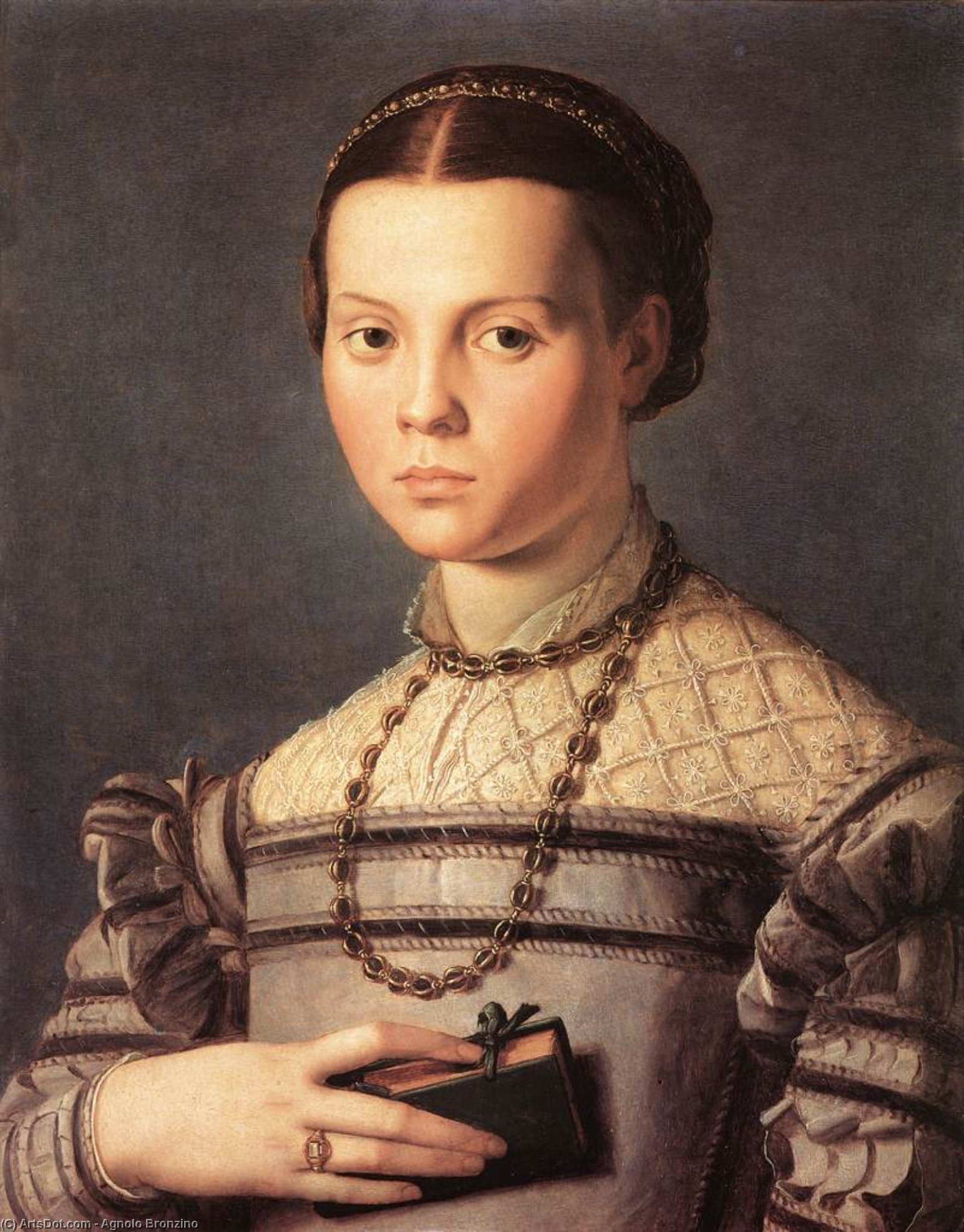 Portrait Of A Young Girl — Agnolo Bronzino