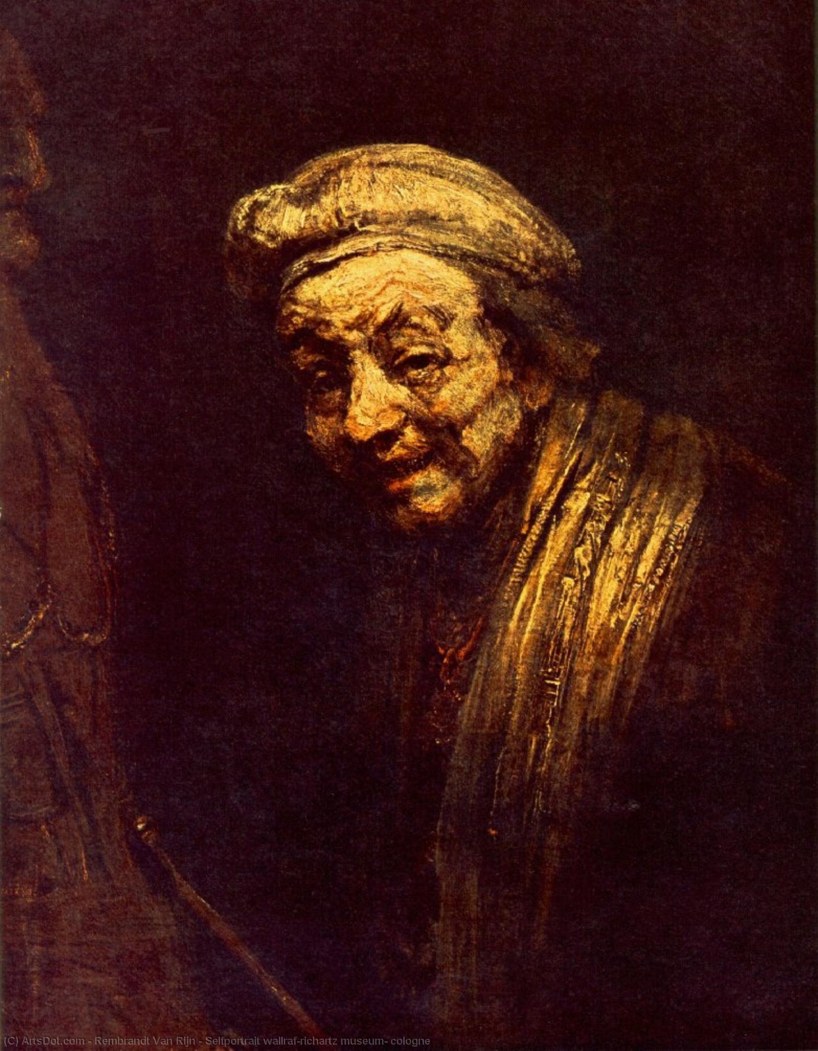 Selfportrait Wallraf-richartz Museum, Cologne — Rembrandt Van Rijn