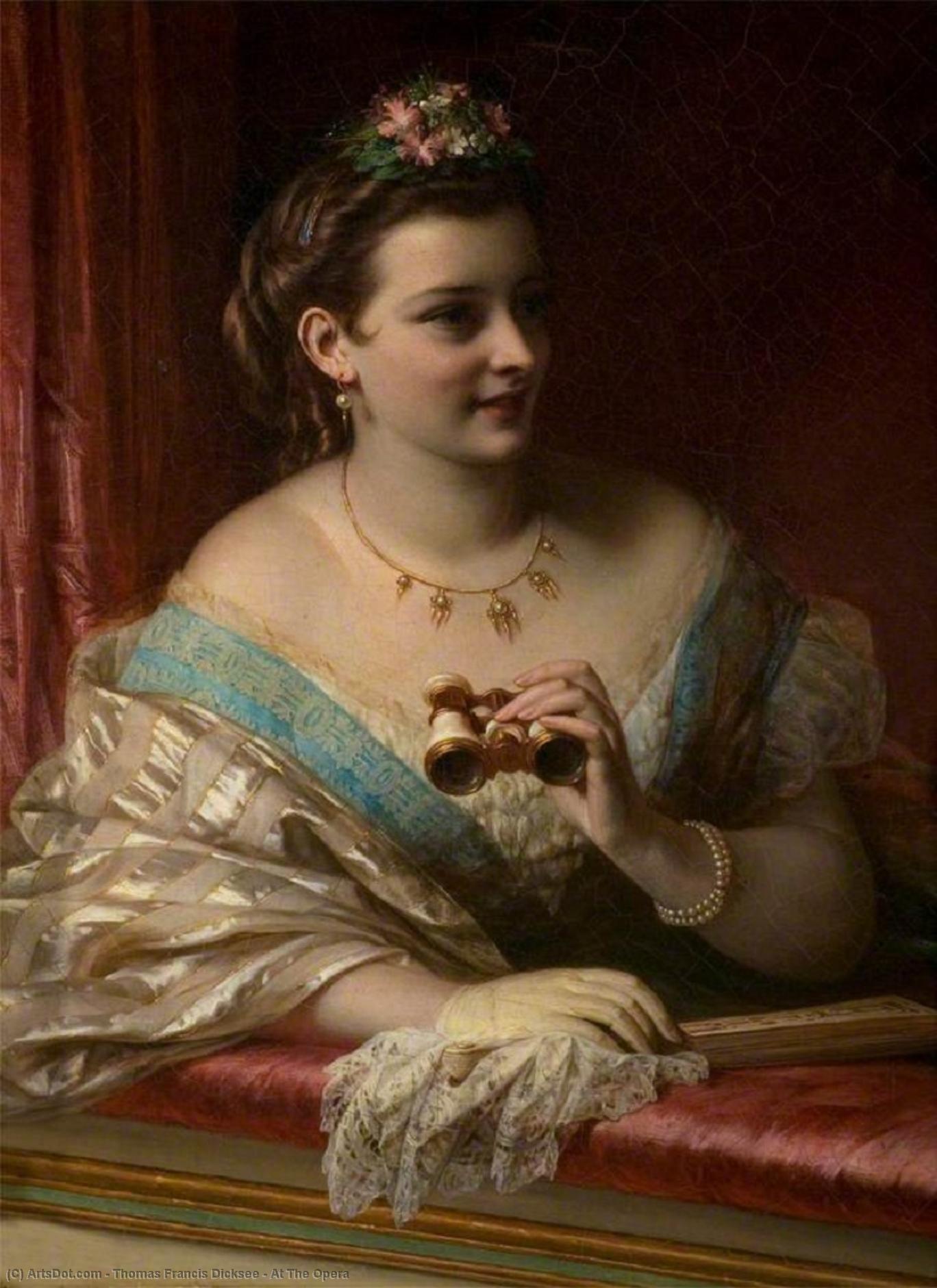 At The Opera — Sir Thomas Francis Dicksee