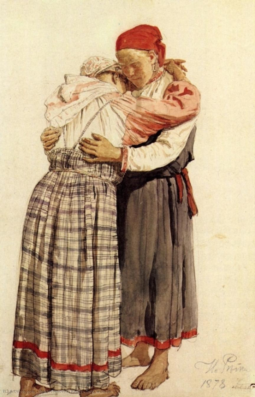 Two Woman — Ilya Yefimovich Repin