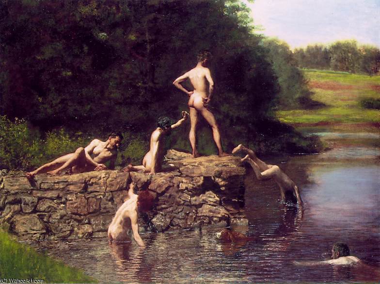 The Swimming Hole Amon Carter Museum, Fort Wo — Thomas Eakins