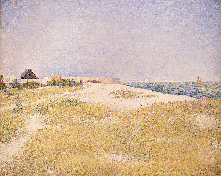 View Of Fort Samson — Georges Seurat